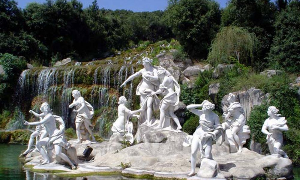Reggia di Caserta: restaurata la fontana di Diana e Atteone