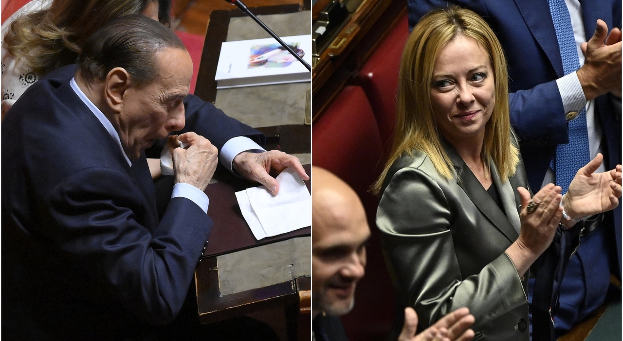 Anche i figli di Berlusconi trattano la pace tra il padre e Meloni