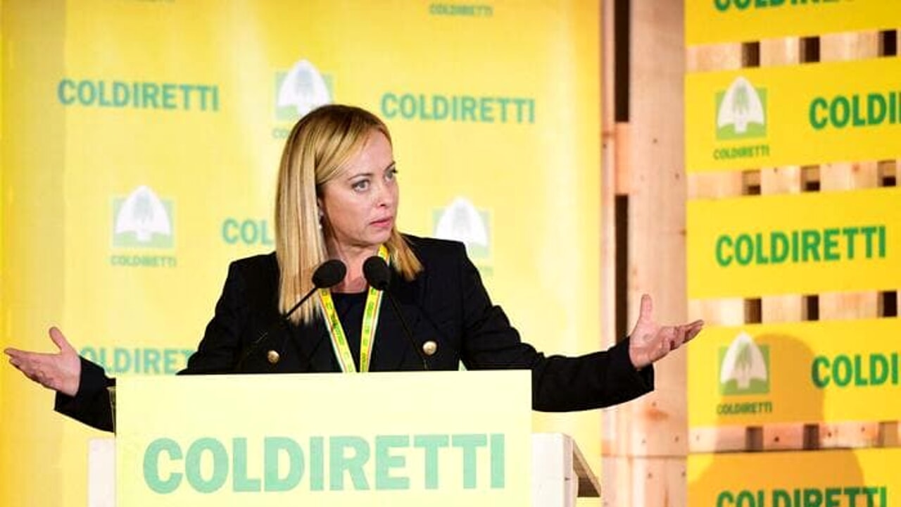 Meloni alla Coldiretti: "Non vogliamo disturbare chi produce, modifichiamo il rapporto Stato-Imprese"