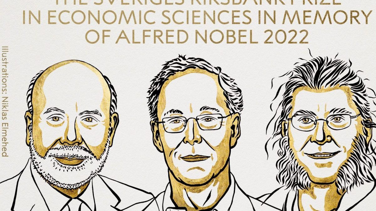 Il premio Nobel per l'economia a Ben Bernanke, Douglas Diamond e Philip Dybvig
