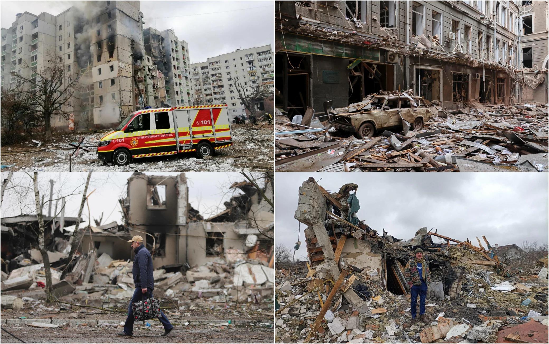 I russi bombardano l'Ucraina: 80 attacchi in un giorno, mai così tanti