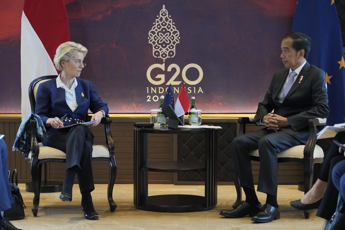 Von der Leyen: "E' un G20 speciale, perché in tempi di guerra"