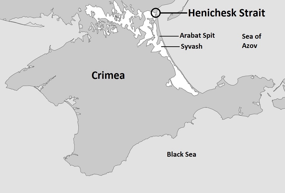 Henichesk_Strait Dove si trova il nuovo centro di comando russo della regione di Kherson dopo la ritirata dalla città?