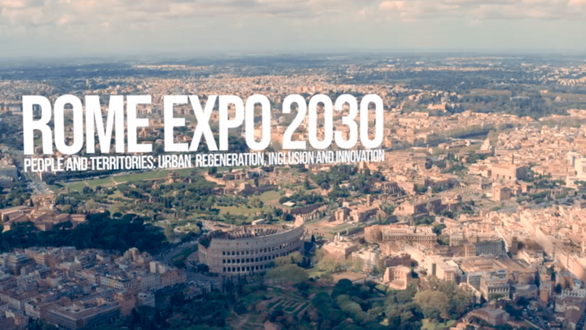 Expo 2030, Tajani: "Il governo Meloni sostiene la candidatura di Roma"