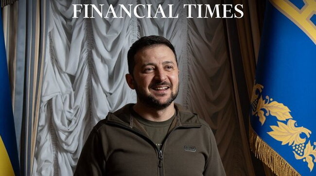 Il Financial Times nomina Zelensky Persona dell'anno: "Il Churchill dell'era social"