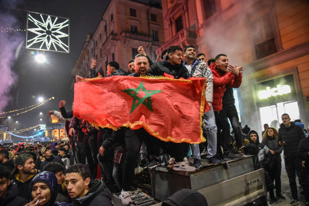 I marocchini festeggiano la vittoria sul Portogallo: accoltellato gravemente un ragazzo