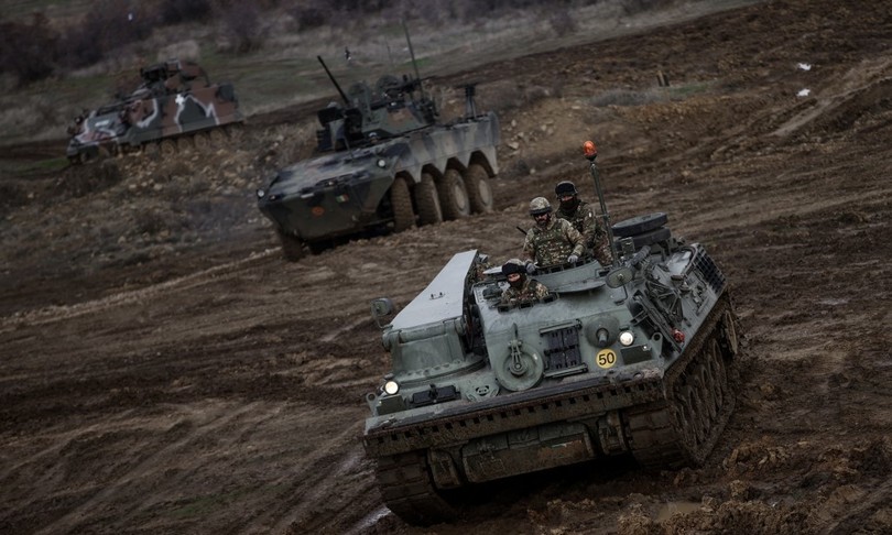 Intanto in Bulgaria il Battle group multinazionale della Nato si esercita