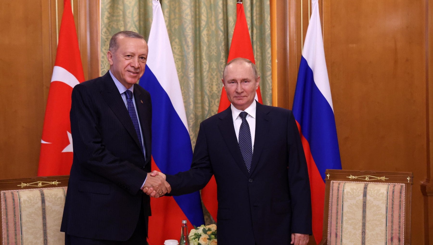 Erdogan-Putin a Sochi: colloqui sul grano ucraino