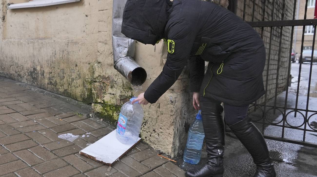 Kiev è rimasta senza acqua per la nuova ondata di attacchi missilistici russi