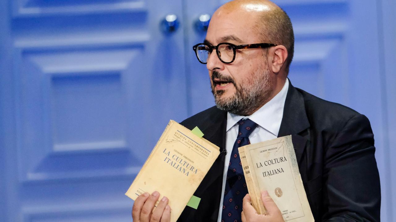 A Sangiuliano un ufficio nella sede di Rai Vaticano: è a disposizione dell'ad Roberto Sergio