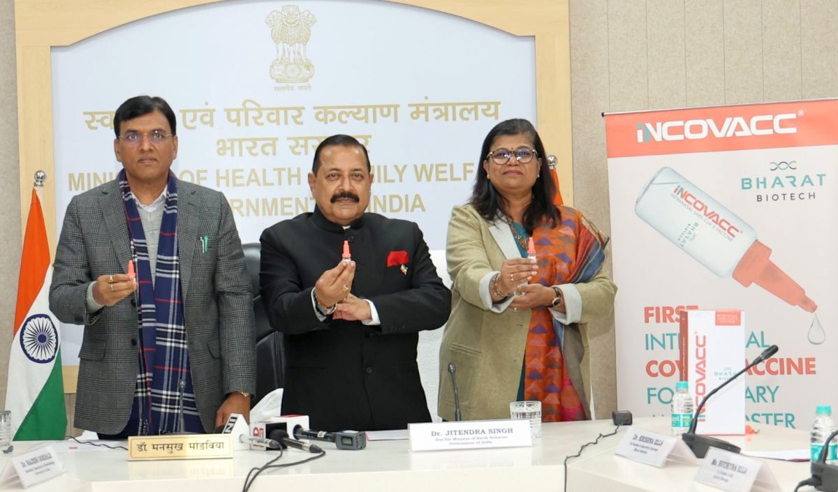 Covid-19, l'India lancia il primo vaccino nasale contro il virus
