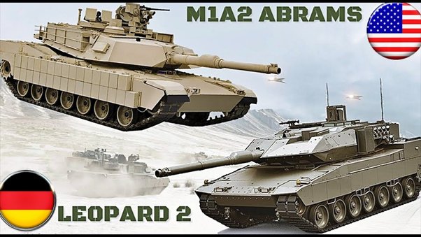 Quale è la differenza tra i tanks Leopard tedeschi e gli Abrams americani?