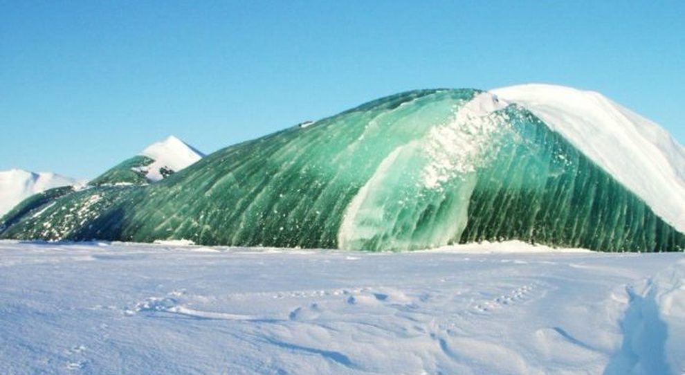 In Antartide il ghiaccio è diventato verde: ecco perché