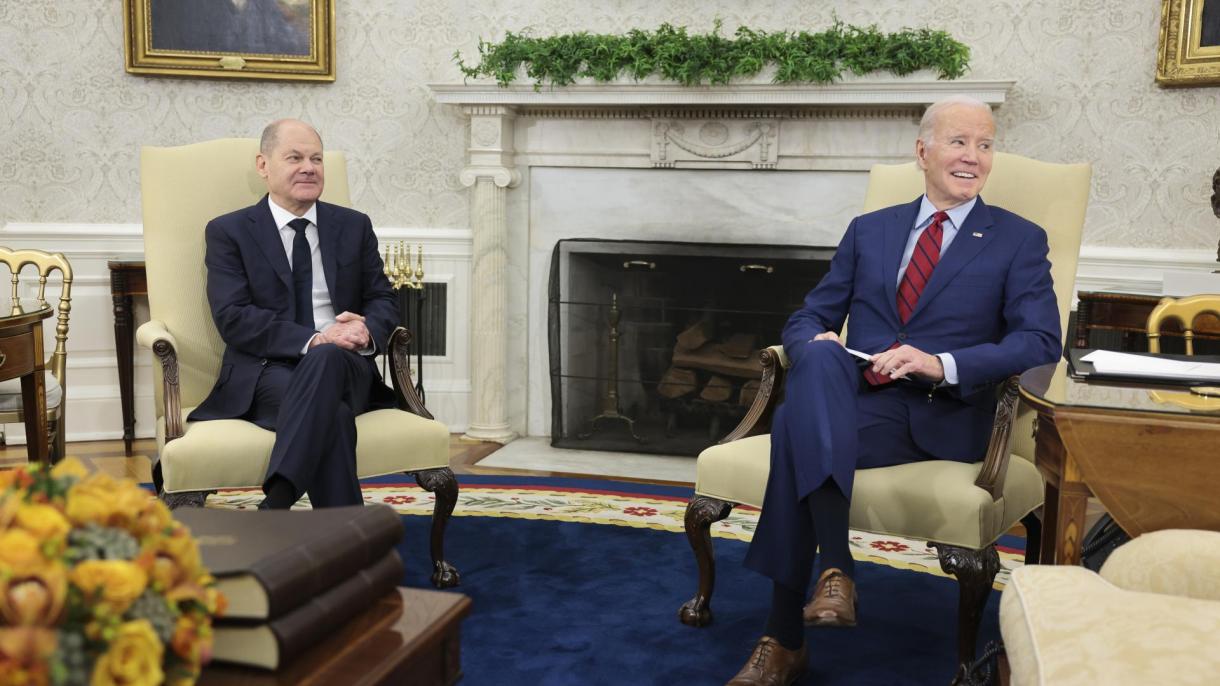 Biden e Scholz:  "Ranghi serrati nel sostegno dell'Ucraina invasa dai russi"