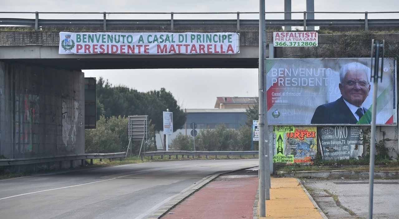 Mattarella è a Casal di Principe: il messaggio contro la mafia e il ricordo di Don Peppe Diana