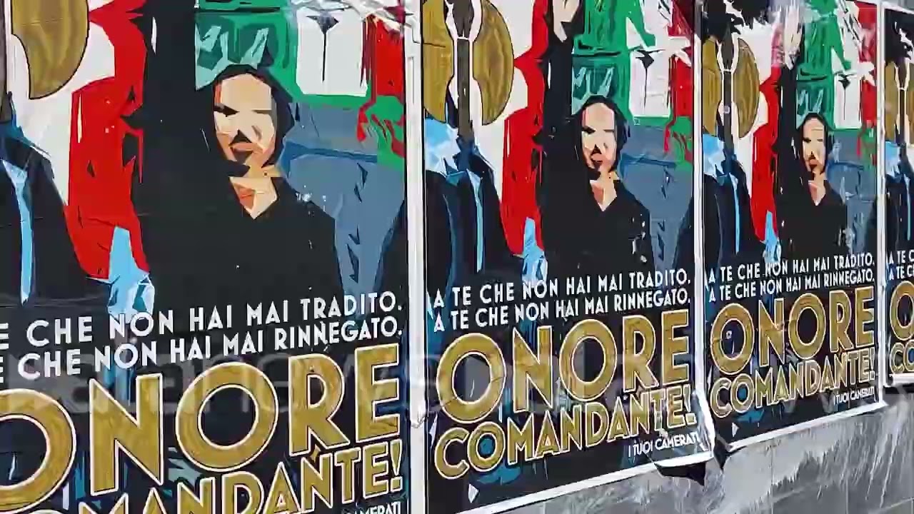 Parata fascista per i funerali Pierluigi Concutelli, il terrorista di Ordine Nuovo