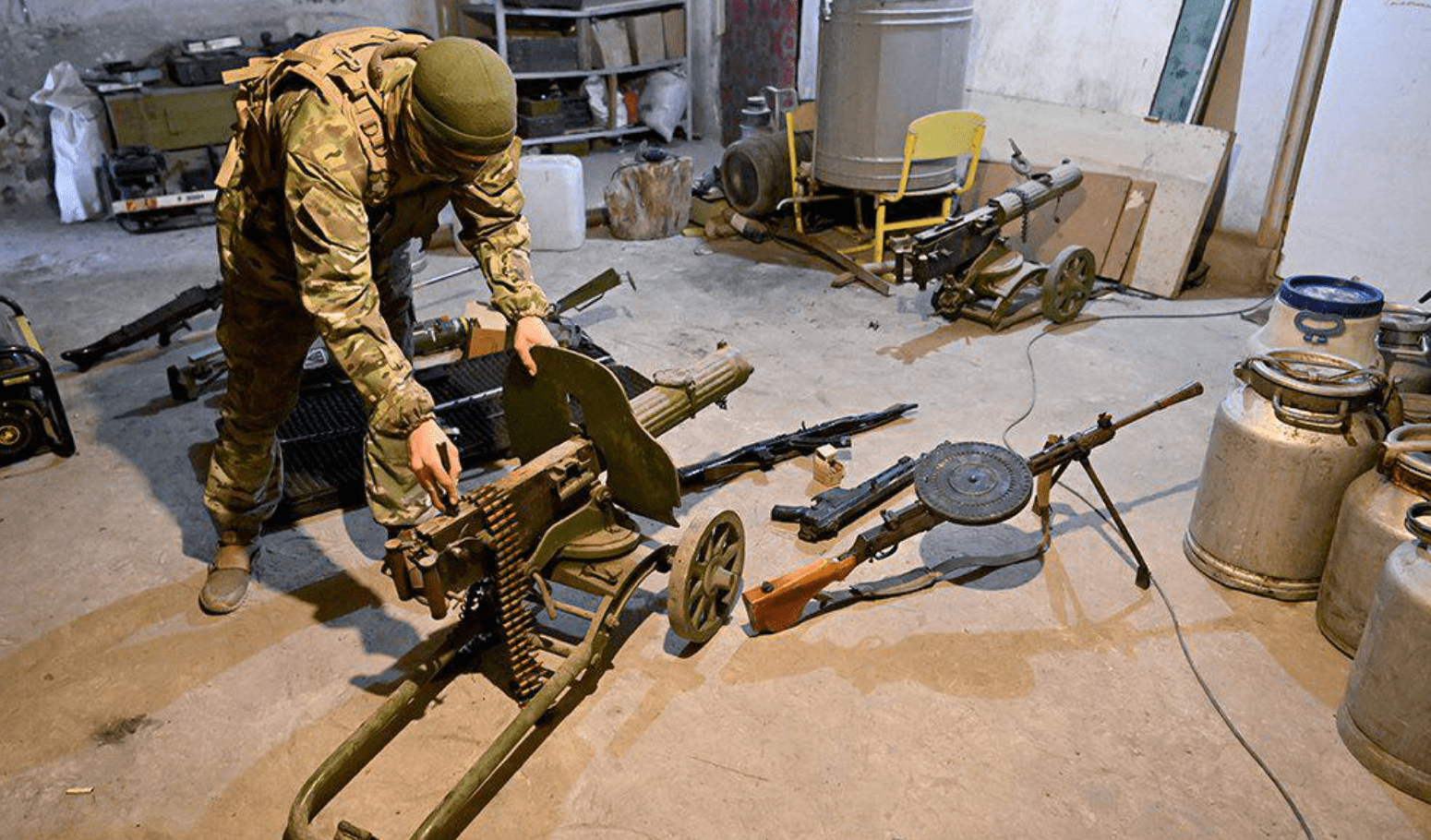 La Dia: "La guerra in Ucraina rischia di alimentare il mercato nero delle armi"