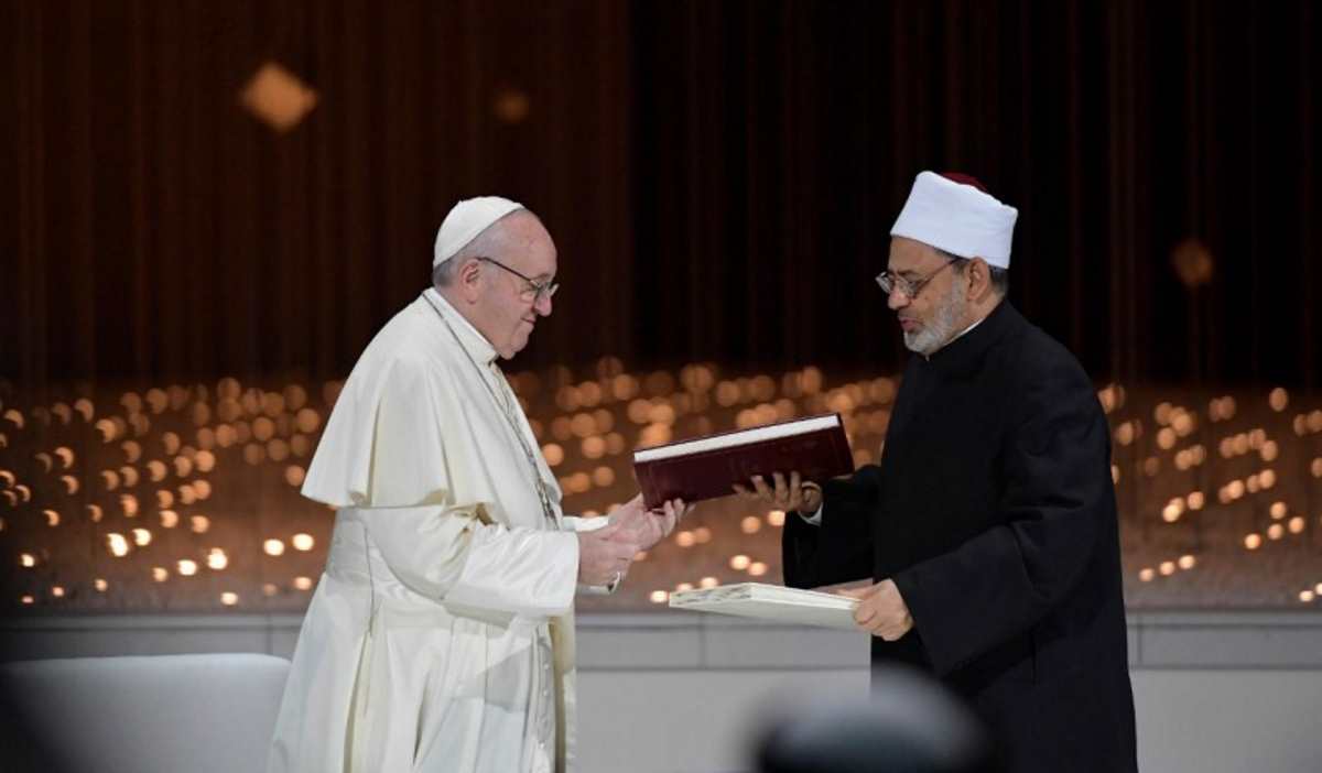 Francesco e il grande imam di al-Azhar insieme all'Onu per parlare di fratellanza e pace