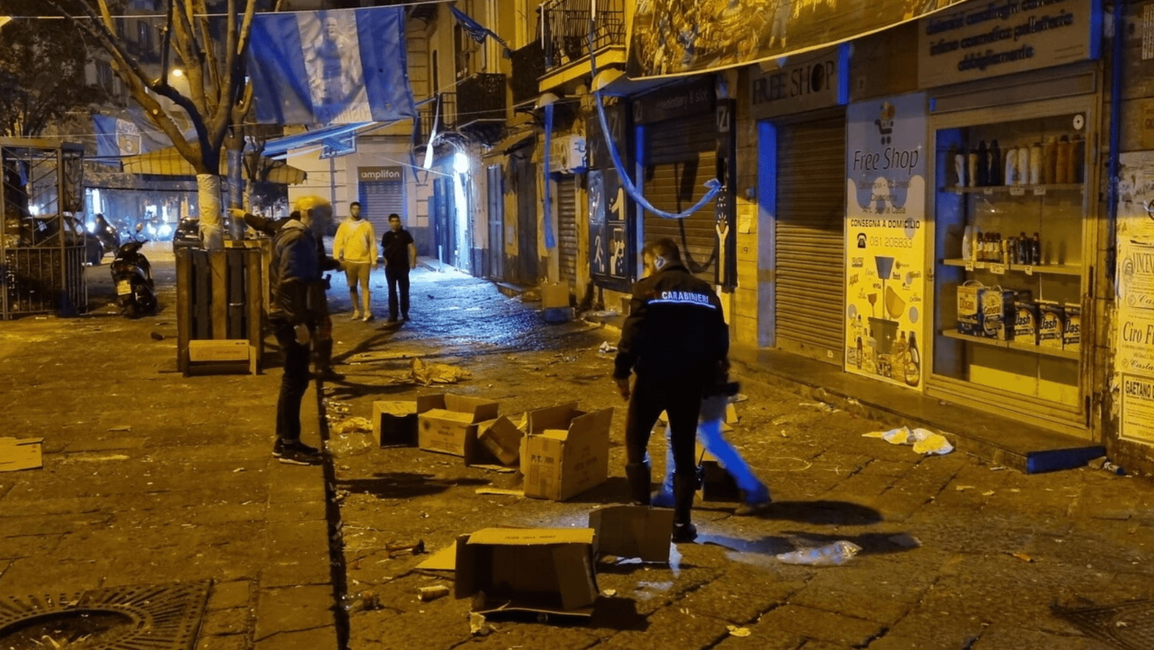 Un morto e sette feriti a Napoli durante i festeggiamenti per lo scudetto