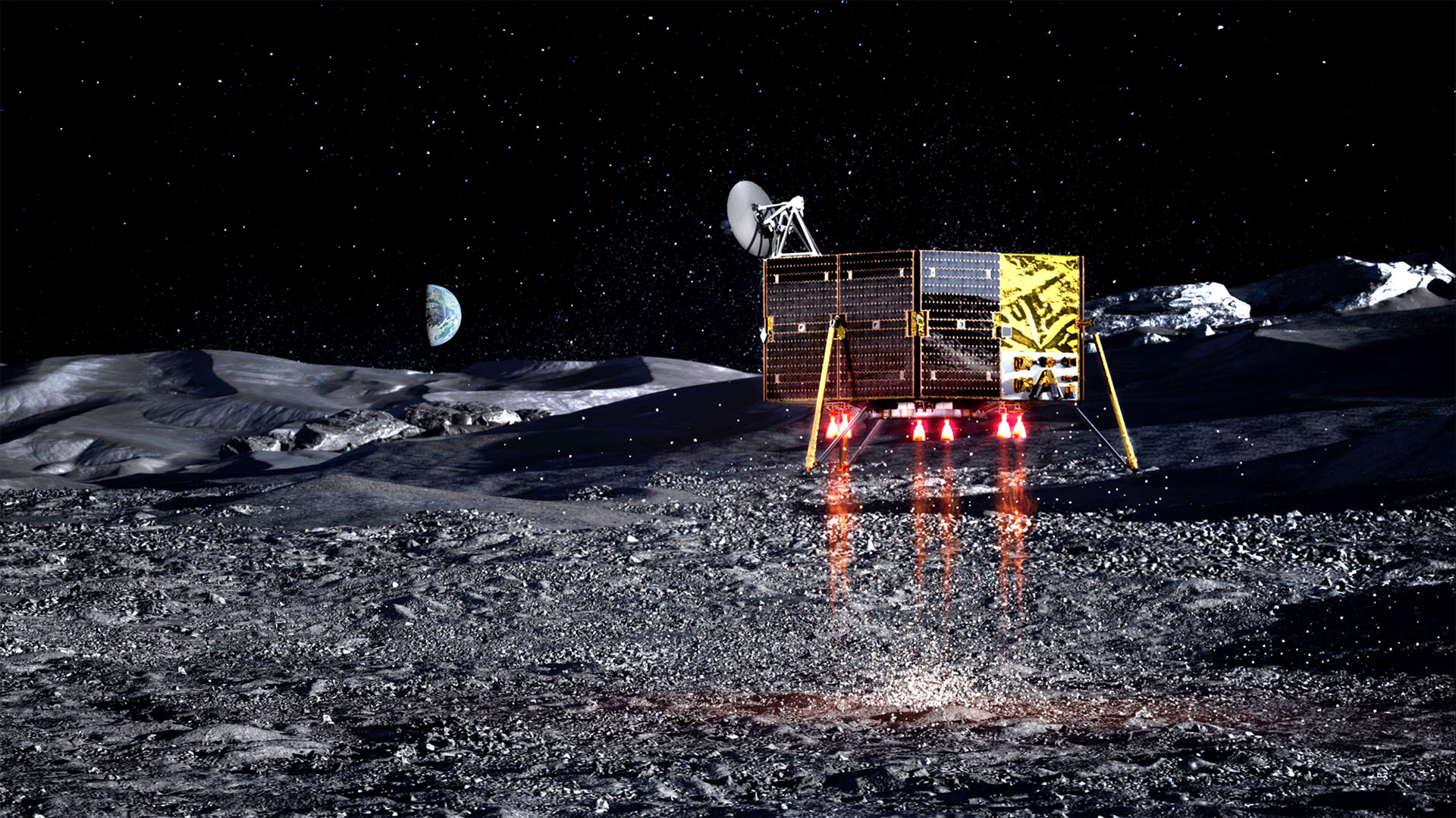 Missione lunare del Commercial Lunar Payload Services per le future missioni Artemis