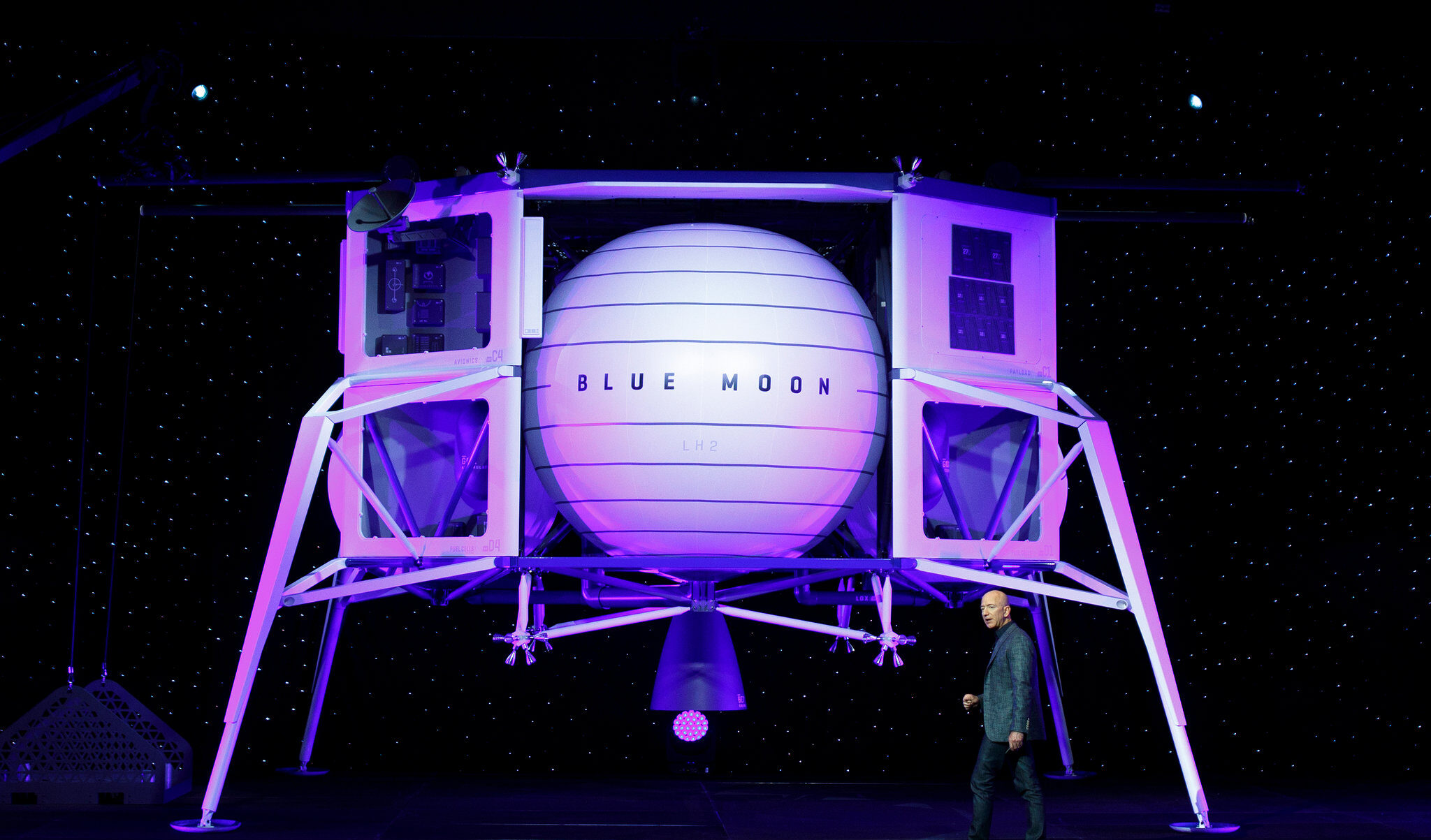 Blue Moon di Blue Origin selezionato per la Missione Artemis 5