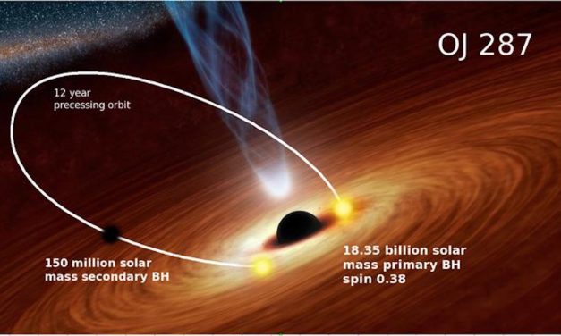 Osservato per la prima volta un buco nero secondario in un sistema binario