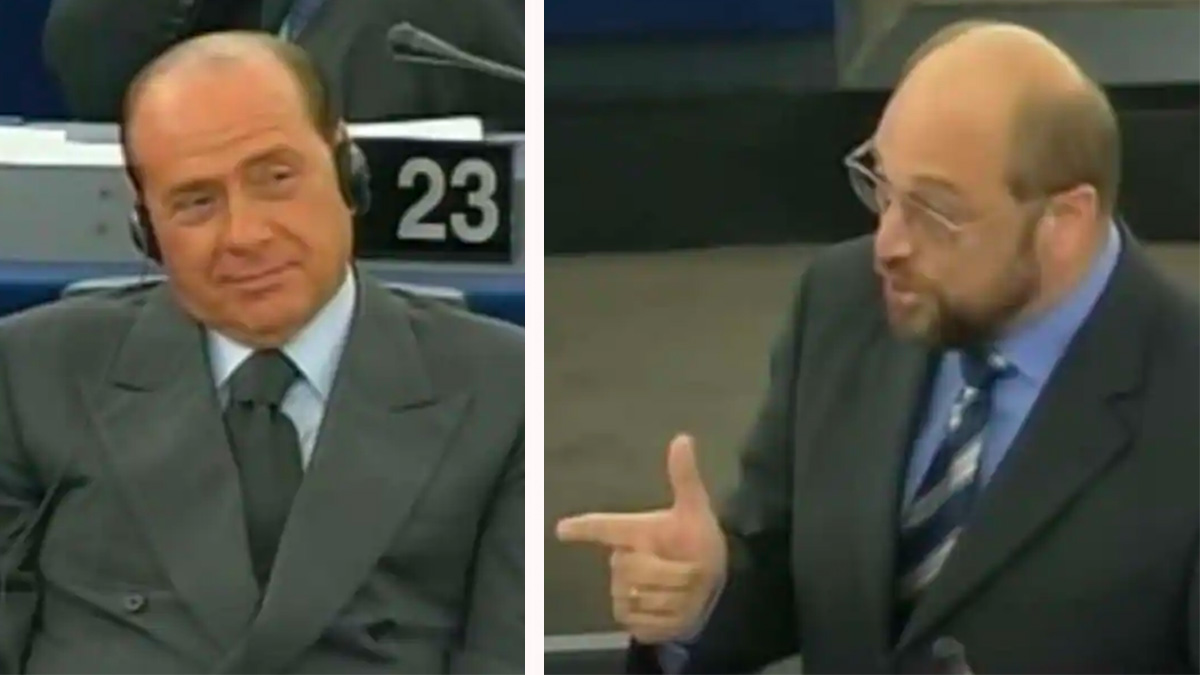 Berlusconi, Schulz ricorda l'ex Cavaliere (che gli diede del kapò): "Ogni morte è triste..."