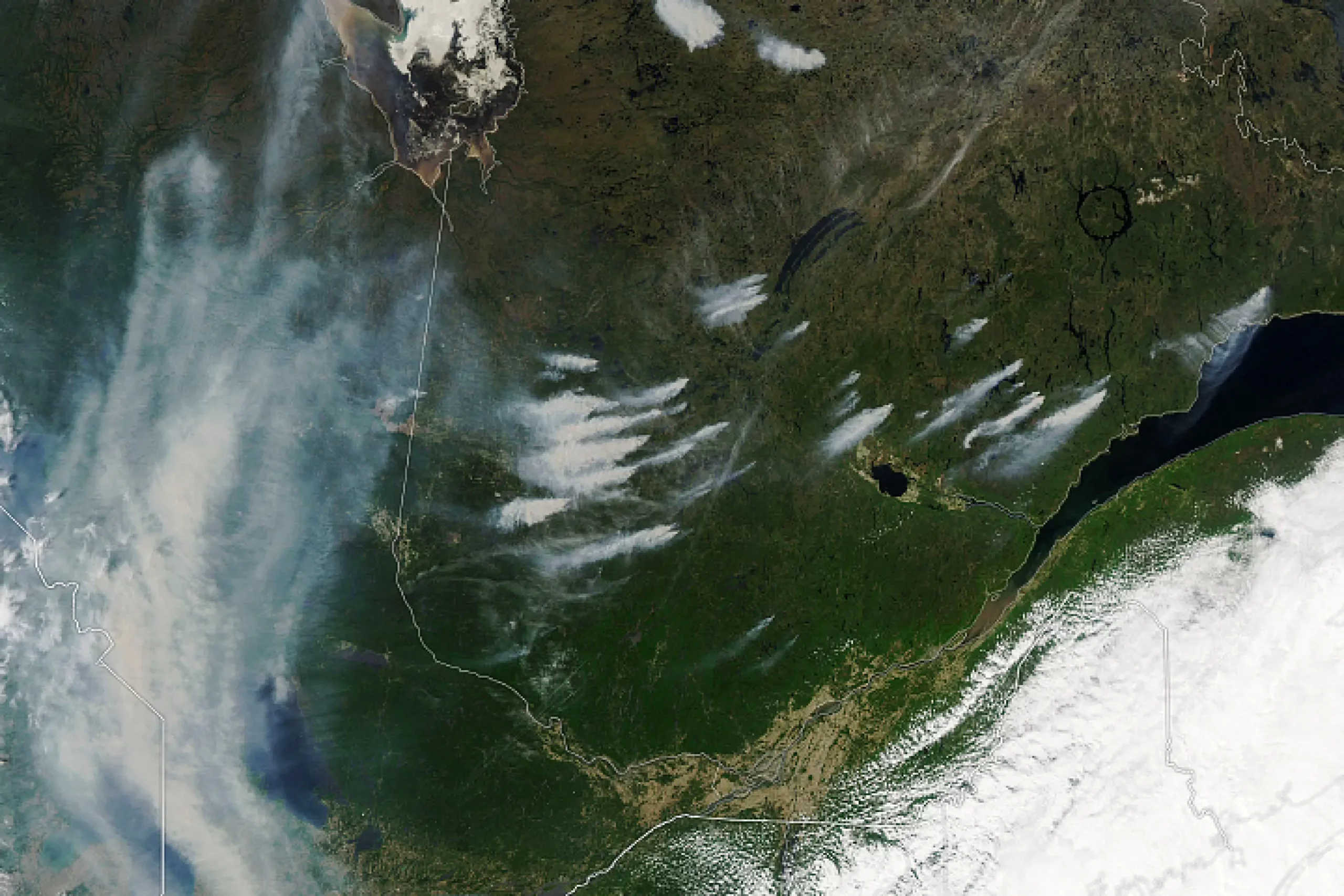 La devastante stagione degli incendi in Canada: il ruolo cruciale dei satelliti
