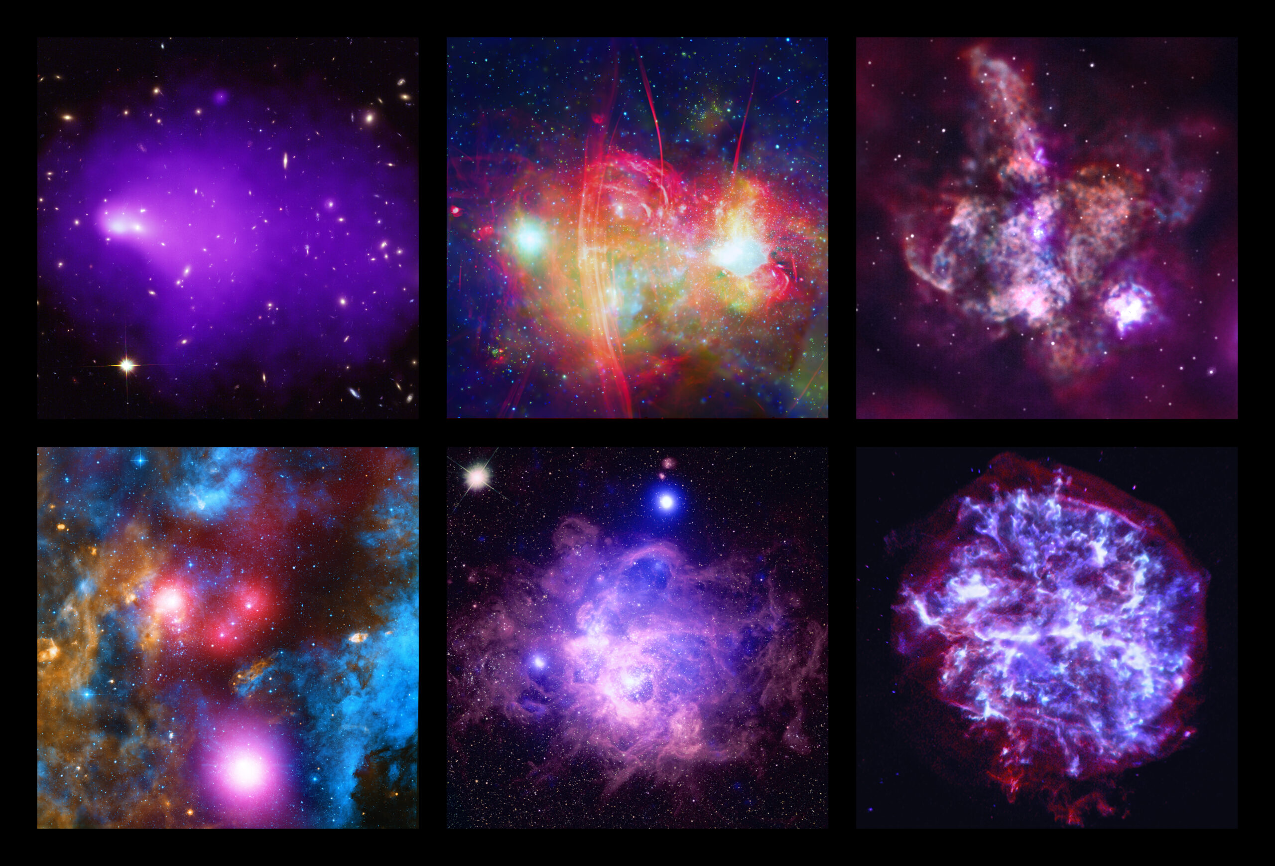 Il Telescopio Chandra scopre un ammasso galattico remoto insolitamente tranquillo