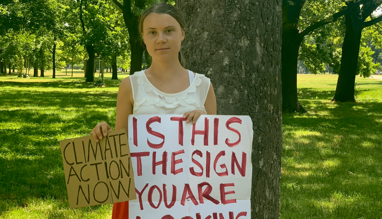 Record di caldo nel mondo e Greta Thunberg dice: "Azione per il clima adesso"