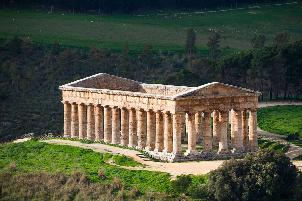 Riapre l'interno del tempio dorico di Segesta