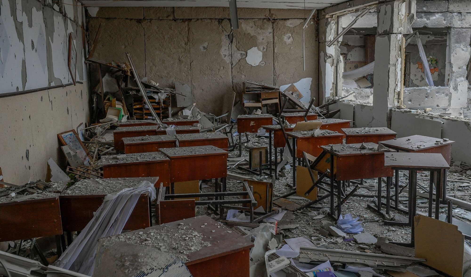 L'Unicef denuncia i continui attacchi russi contro le scuole ucraine