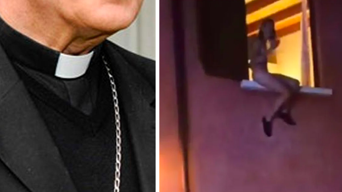 Transessuale alla finestra della casa di un prete: il sacerdote era già stato denunciato per droga e minacce