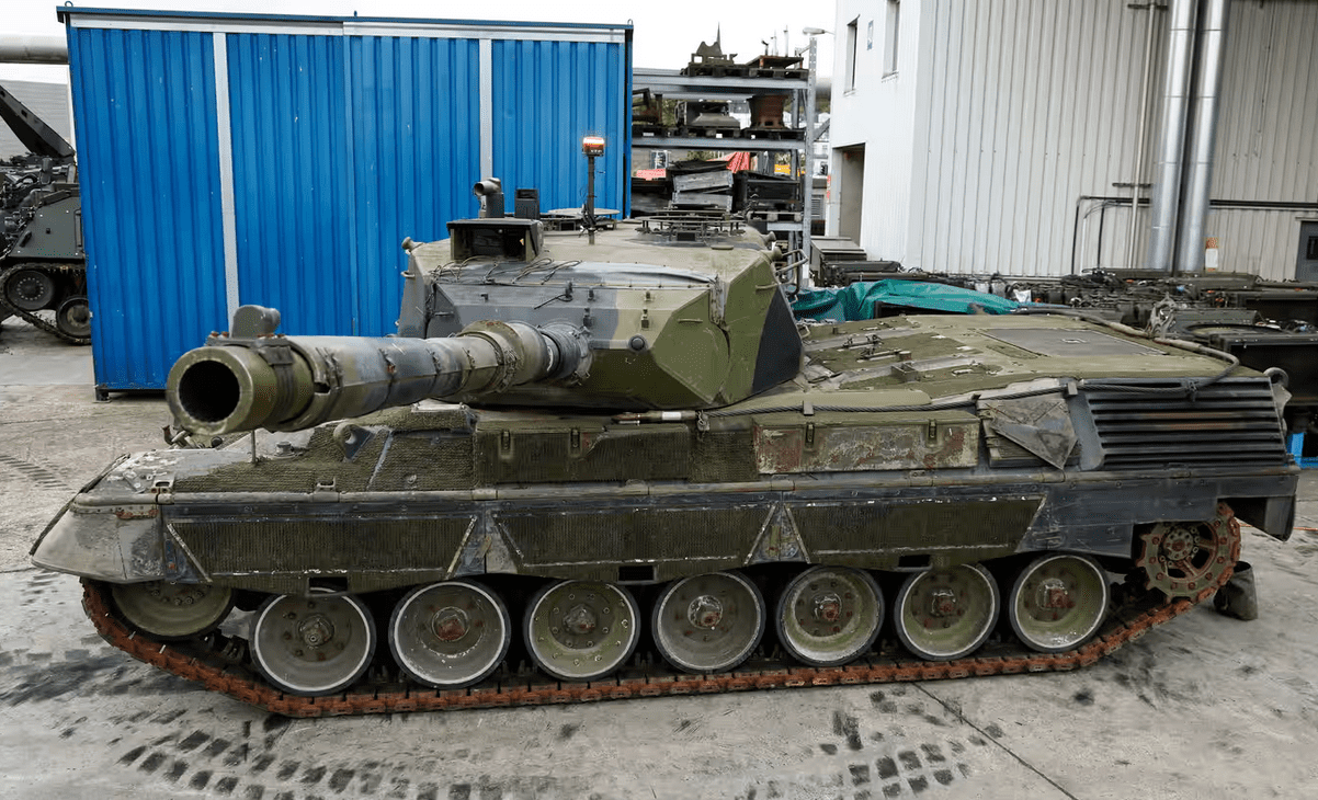 I primi carri armati Leopard 1 sono arrivati in Ucraina