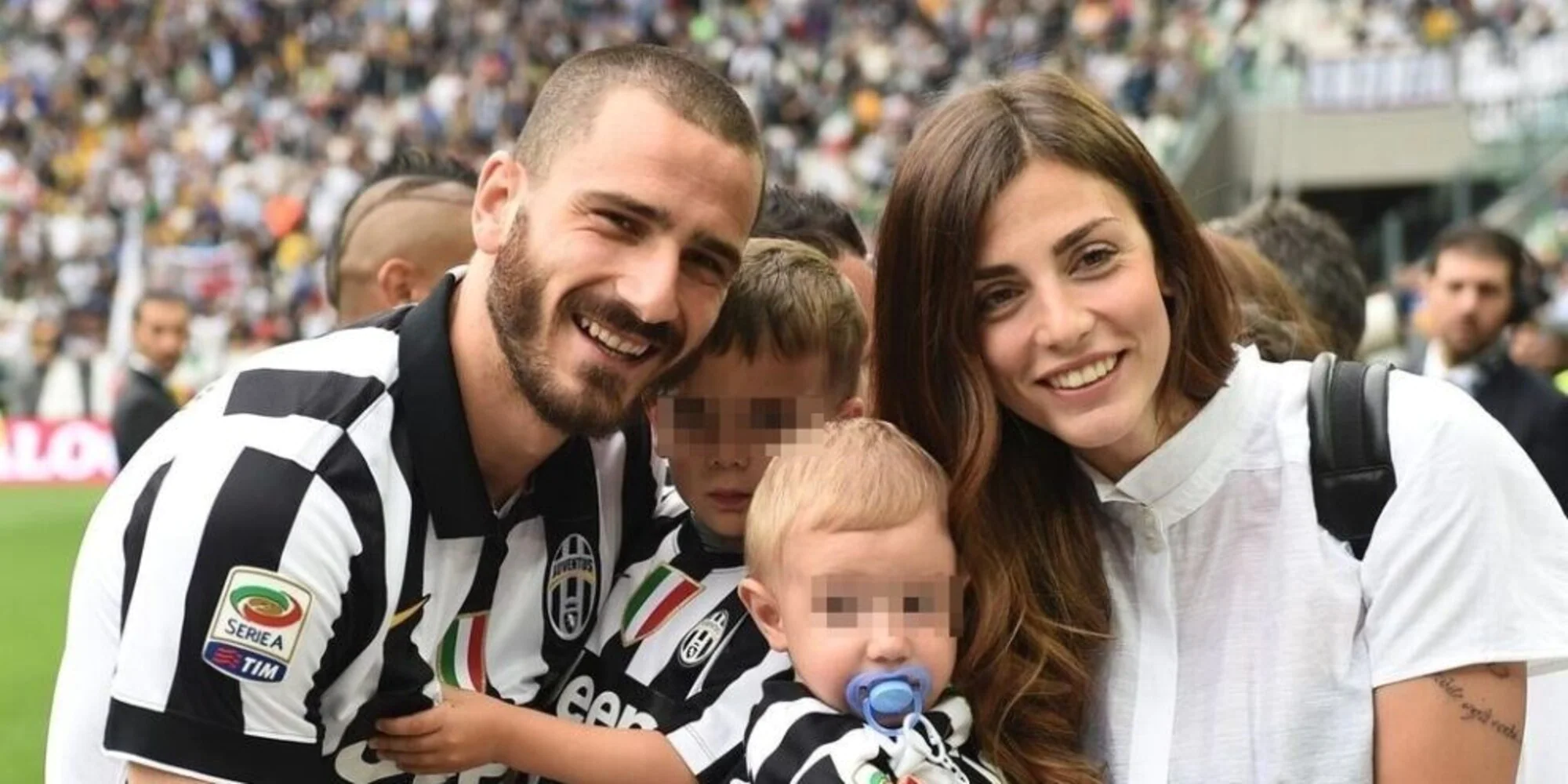 La moglie di Bonucci contro la Juventus: "Nemmeno un ultimo, squallido, abbraccio"