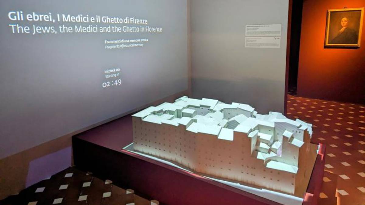 Inaugurata la mostra sulla storia del Ghetto ebraico di Firenze