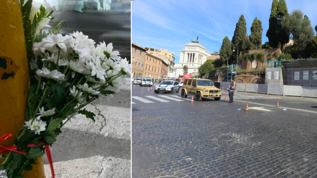 Turista uccisa da un suv mentre attraversava la strada al Teatro Marcello