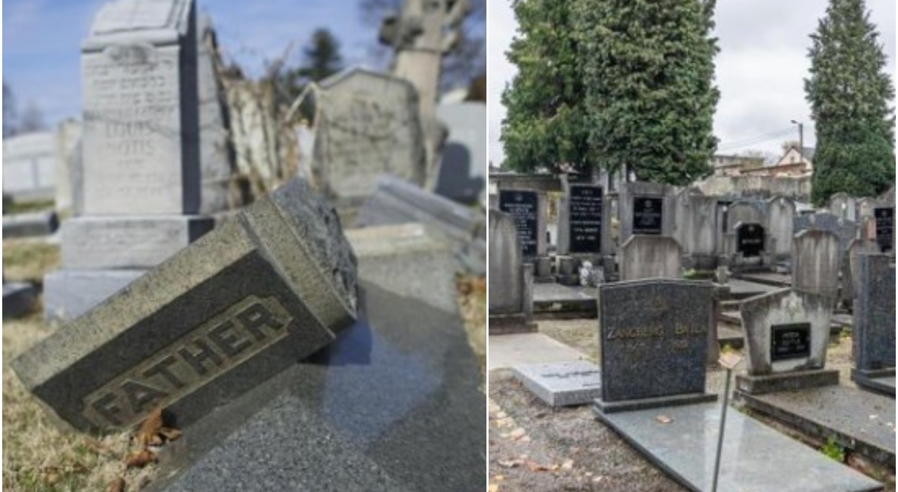 Antisemitismo: a Marcinelle profanate 85 tombe nel lotto ebraico del cimitero
