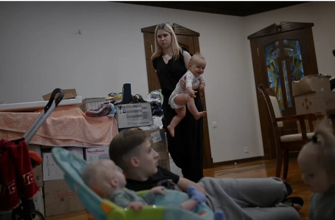 Maria Chupinina, la madre di sette orfani nell'orrore della guerra in Ucraina
