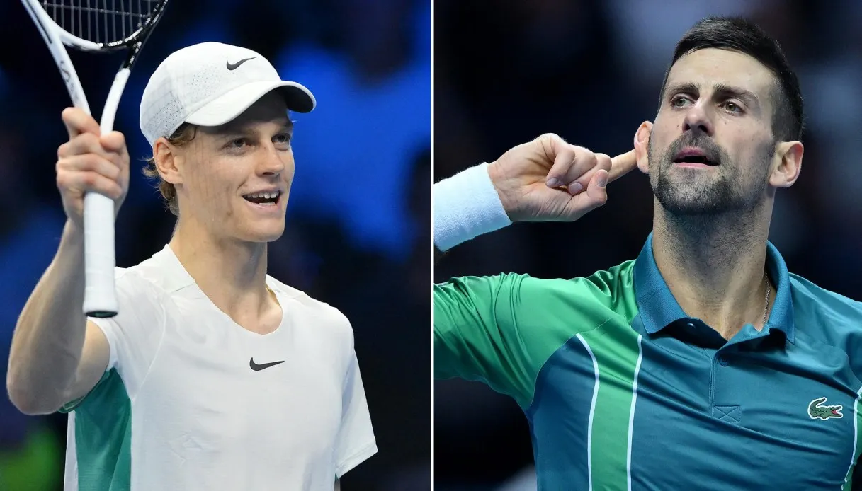 Sinner - Djokovic, alle 21 il match alle Atp Finals di Torino: come vederlo in streaming gratis