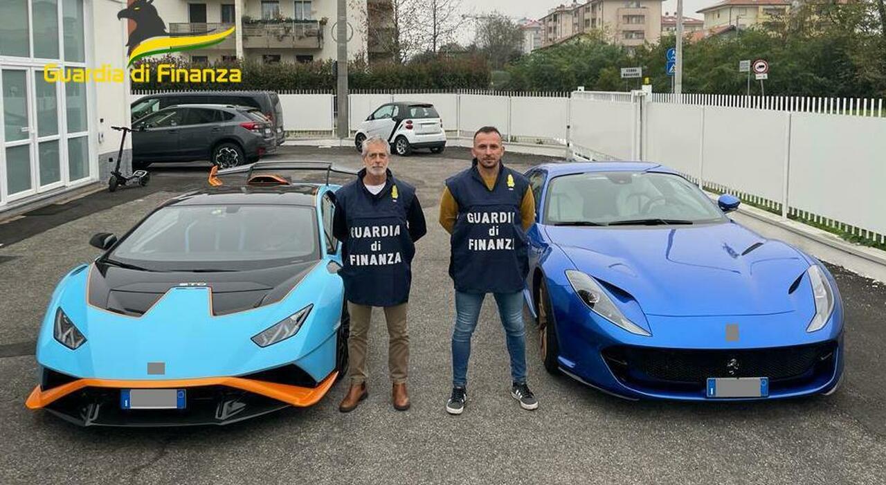 Superbonus, sequestrate una Ferrari e una Lamborghini ai due truffatori dello Stato