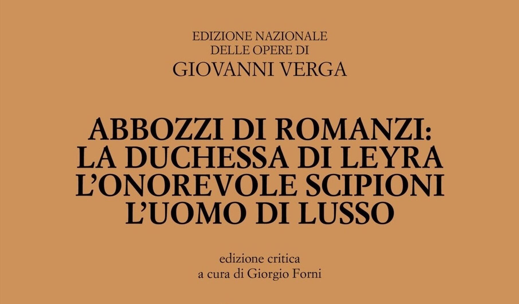 Pubblicati gli inediti del ciclo dei “Vinti” di Verga