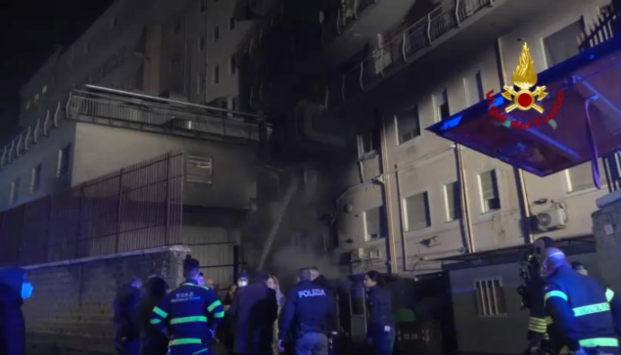 Ospedale di Tivoli, l'indagine sull'incendio è ancora a carico di ignoti