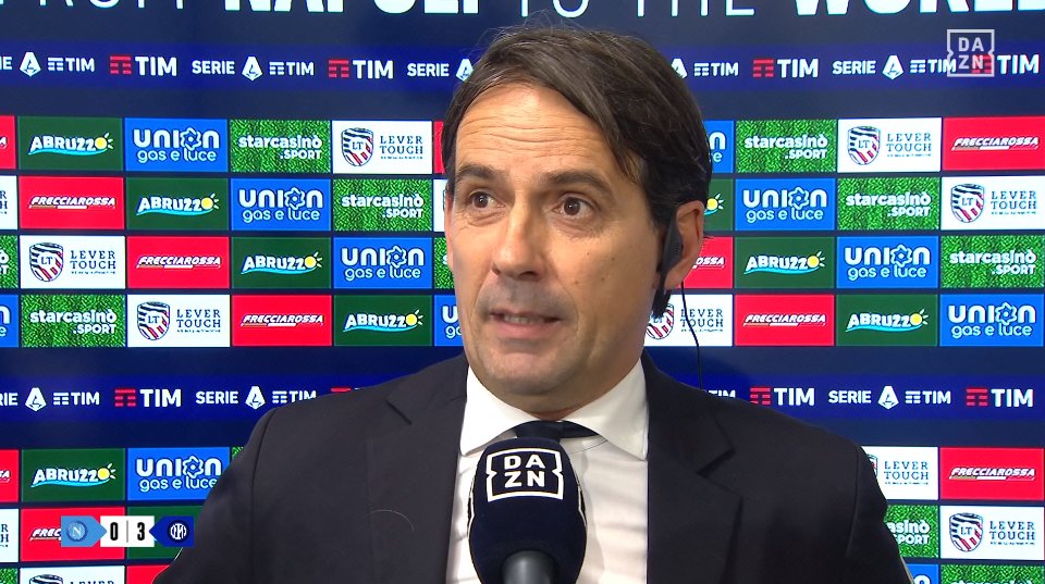 Inzaghi esulta per il 3-0 contro il Napoli: "Merito del gruppo unito"