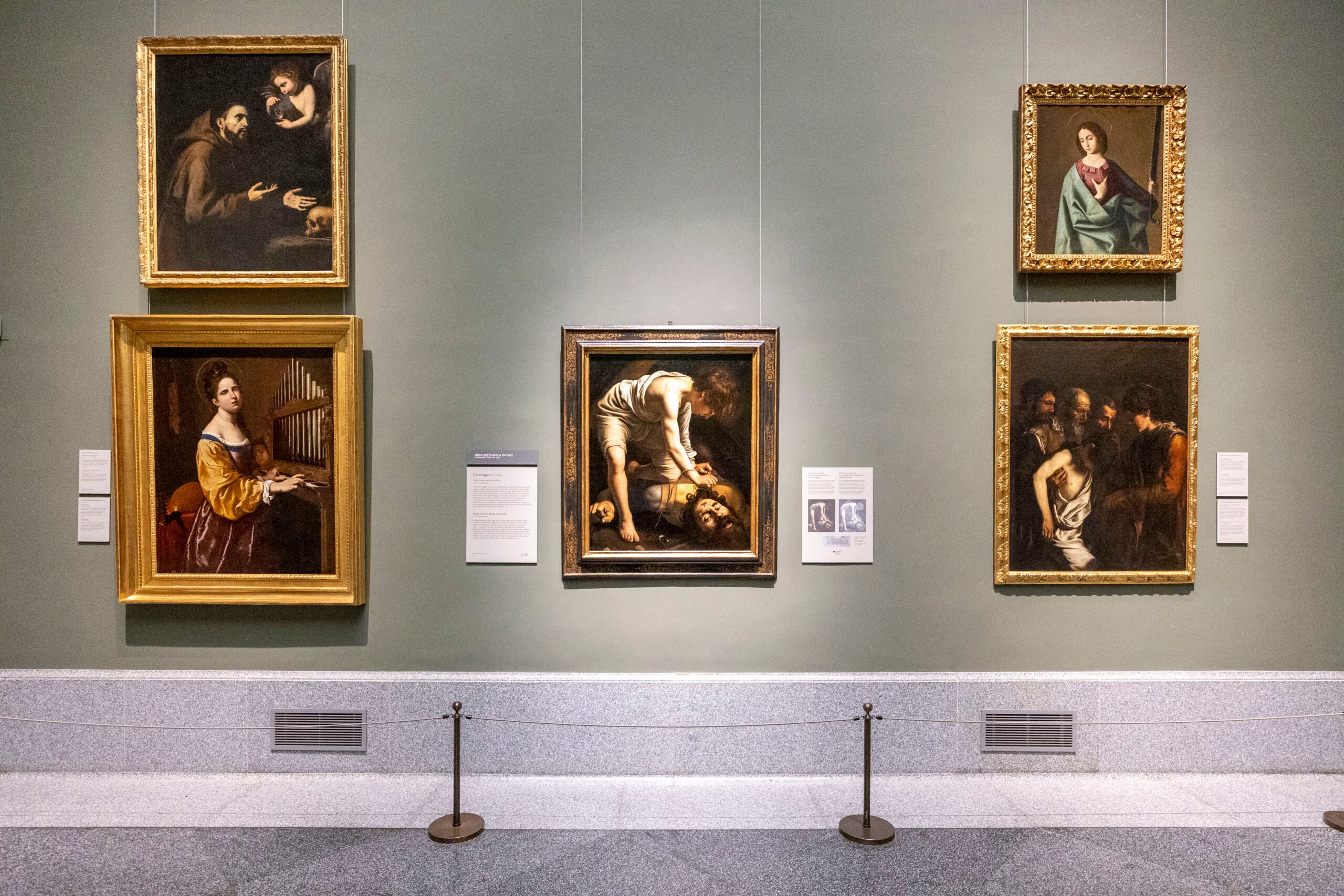 Restaurato l’unico Caravaggio del museo del Prado