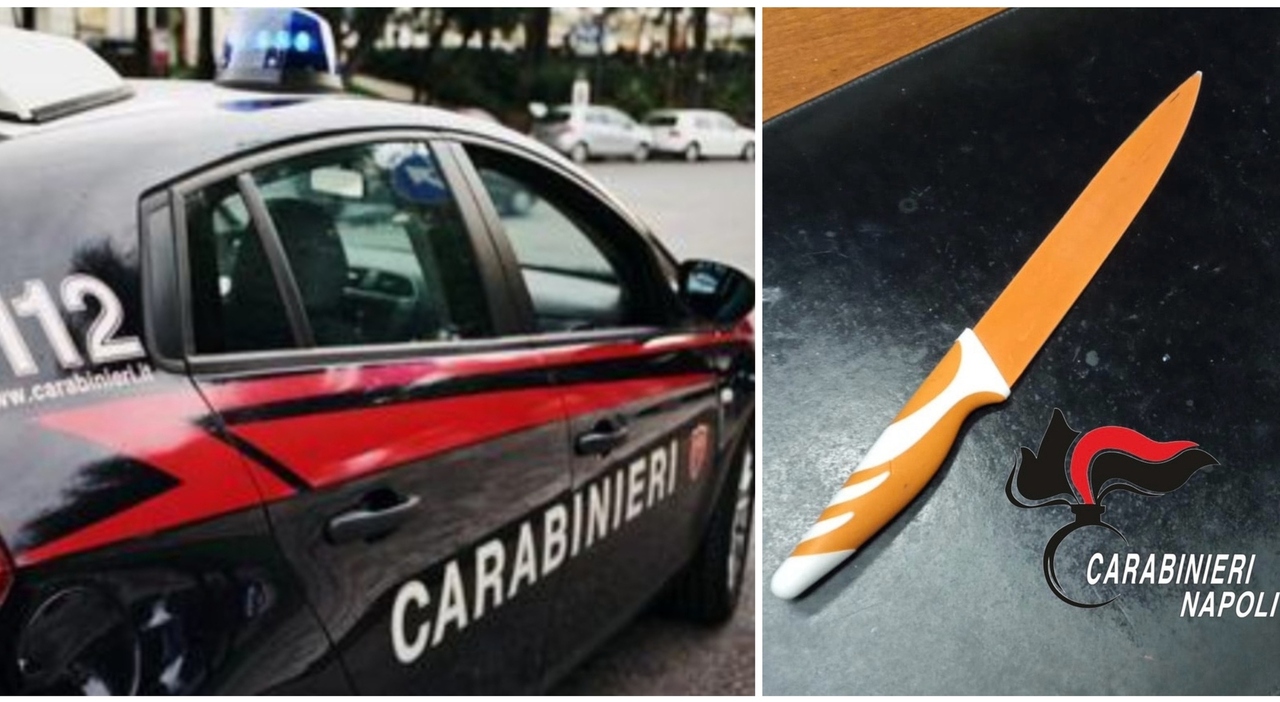 carabinieri-napoli-accoltellato Tenta di accoltellare la ex mentre tiene in braccio il figlio di 7 mesi: arrestato per maltrattamenti