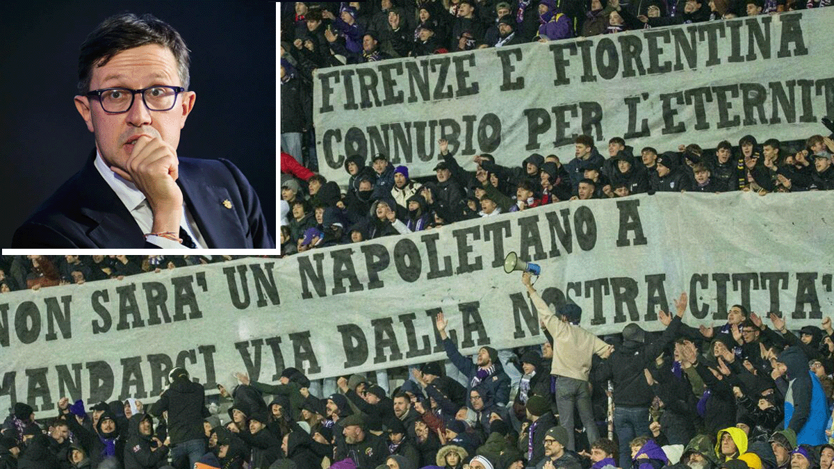 Striscioni dei tifosi della Fiorentina contro il "napoletano" Nardella: "Dispiace, ho dato tutto me stesso"