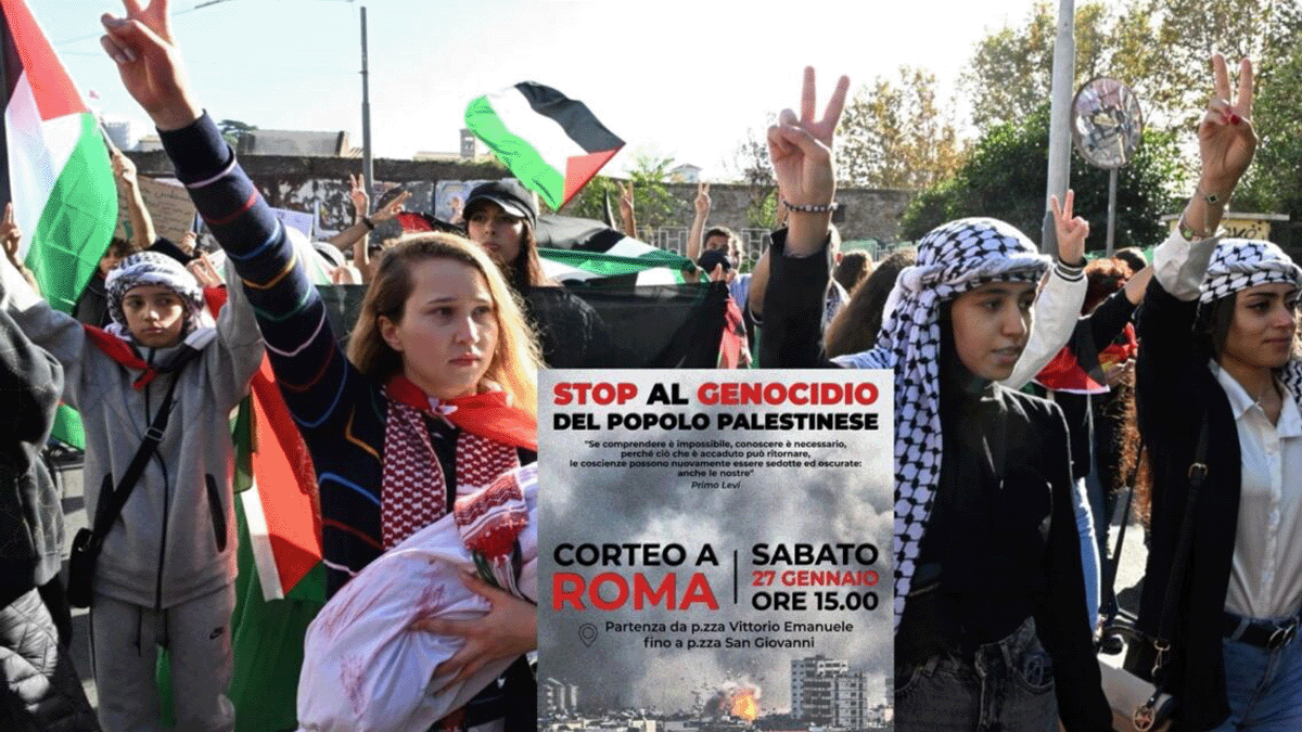 Vietata la manifestazione degli studenti palestinesi: "E' molto grave, non possiamo escludere che andremo in piazza"