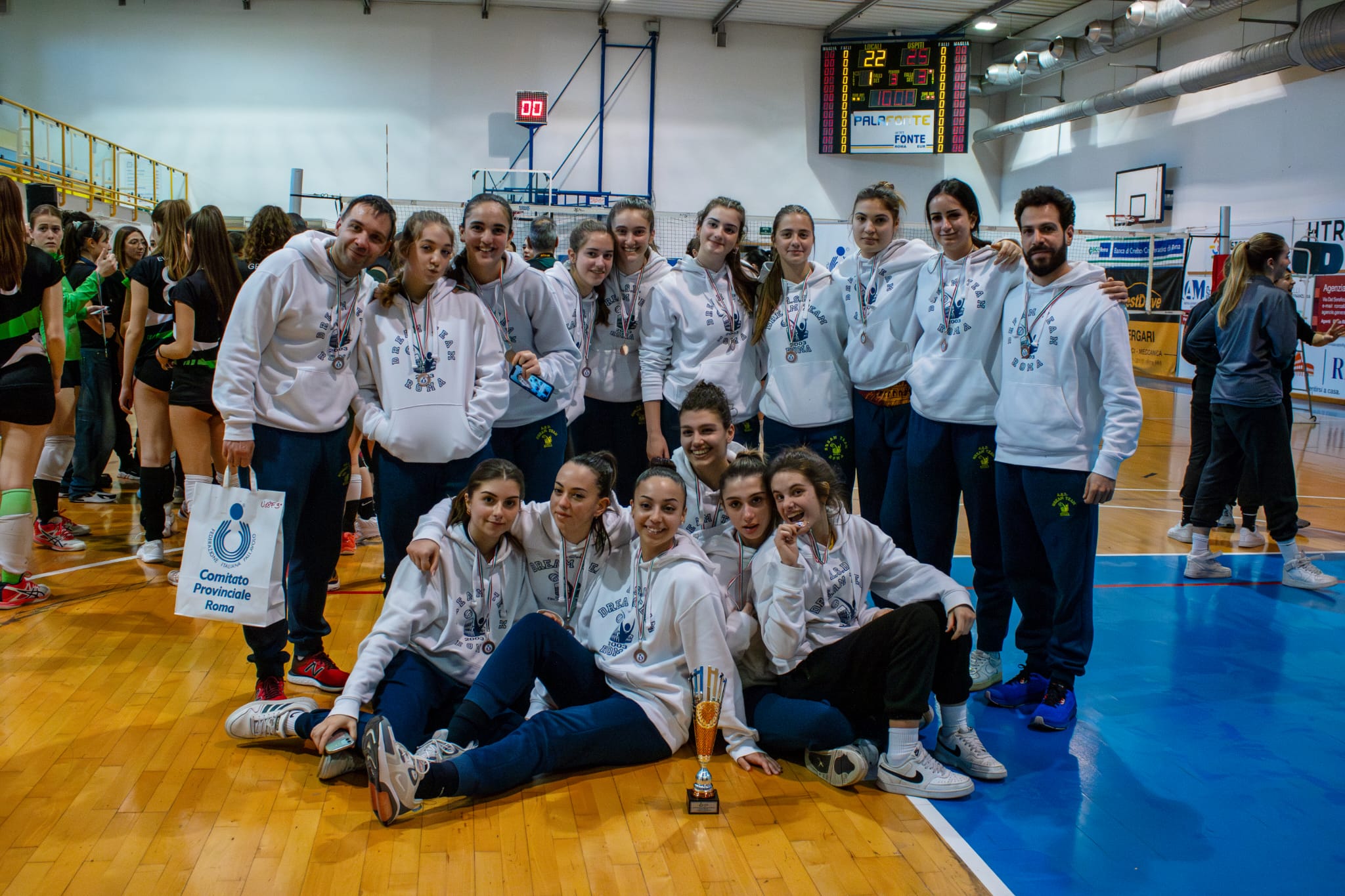 Dream Team Roma conquista il terzo posto nel campionato U18 femminile