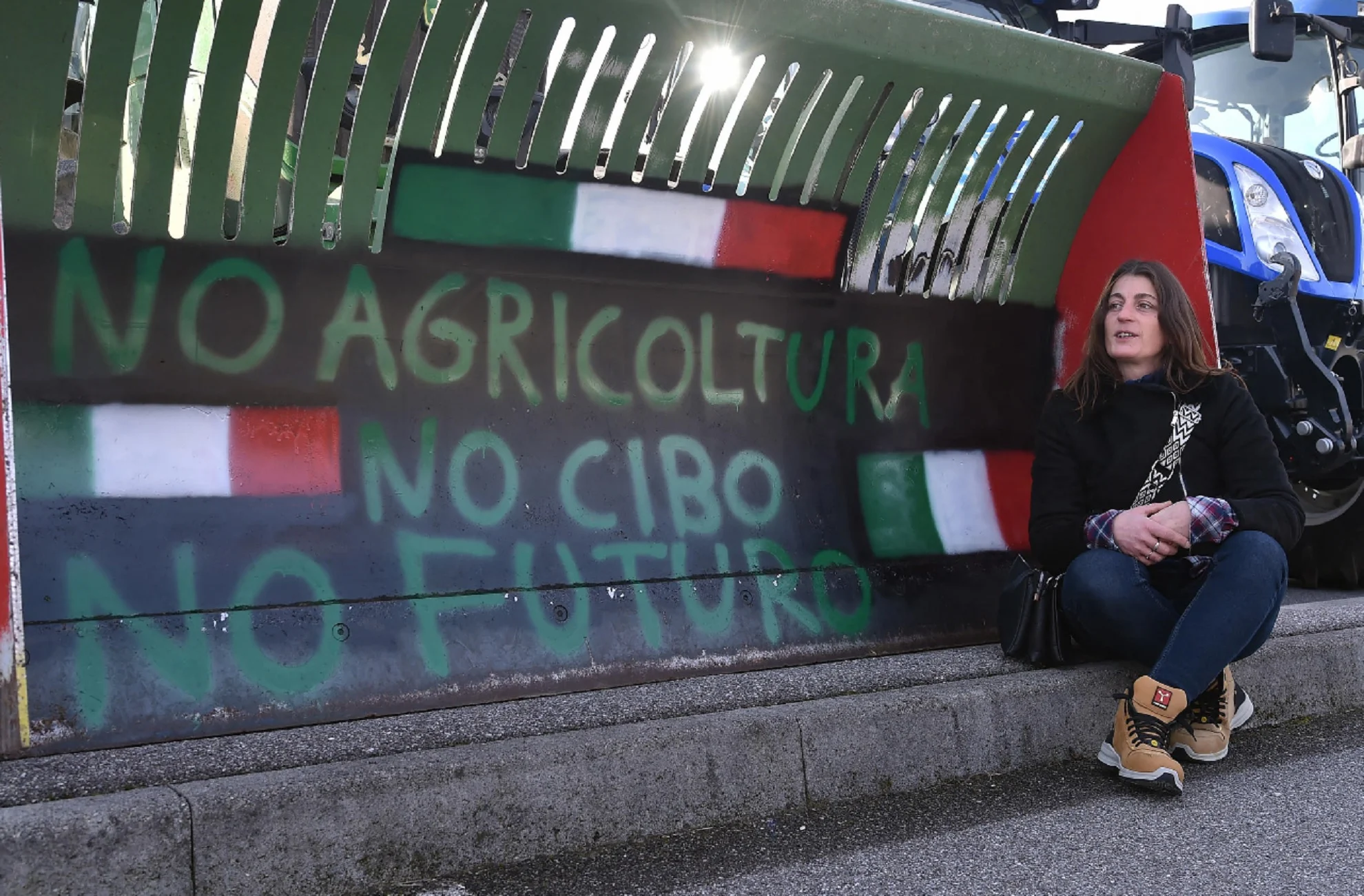 La rappresentante dei trattori a Sanremo: "Gli italiani devono sapere perché protestiamo, è ora che si rendano conto"